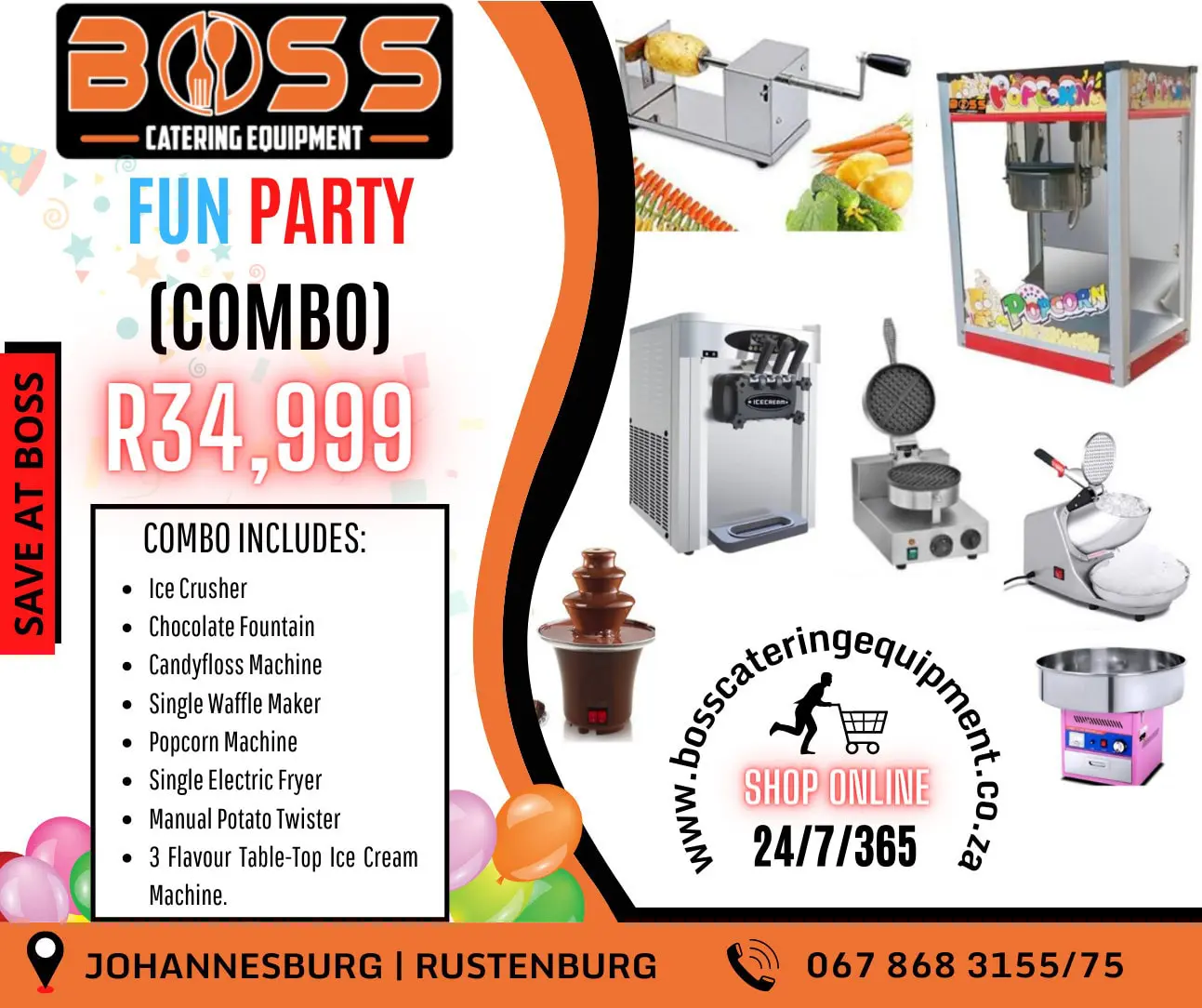 Party Equipment Combo - Party Combo