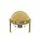 Gold Round Chafing Dish - No Window