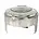 Silver Flat Chafing Dish - With Window