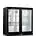 Back Bar Cooler 2 Door - (Hinged)