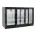 Back Bar Cooler 3 Door Fridge (Sliding)