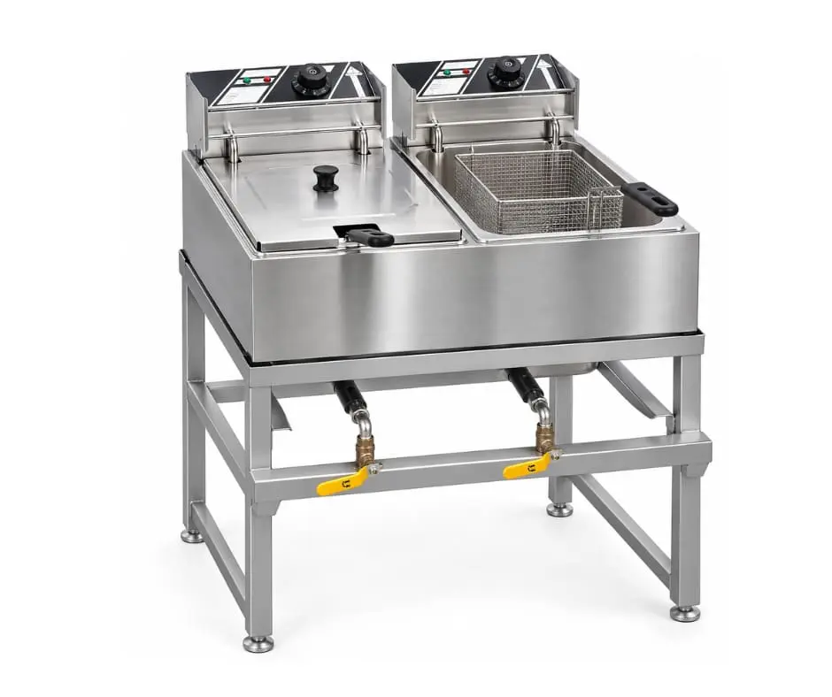Heavy Duty Dual Fryer (Gas And Electric Fryer) 2x6lt