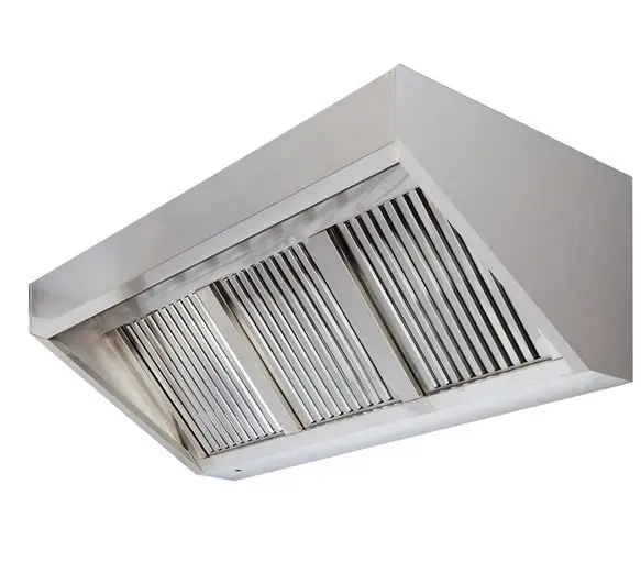 Galvanised Extractor Canopy 4800mm- *Unit & Filters Only*