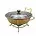 Chafing Dish Glass Lid With Thin Frame- Gold