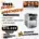3 Flavour Table Top Ice Cream Machine - STAINLESS STEEL - *BLACK FRIDAY*