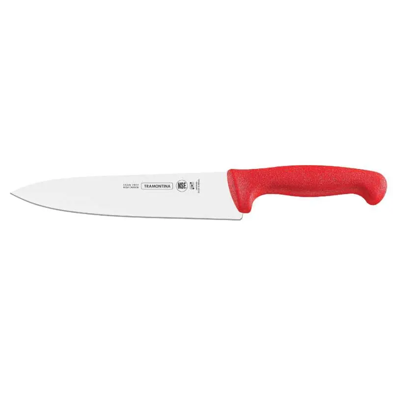 Tramontina Butcher & Meat Knife - 25cm (RED)