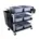 3 Tier Platic Trolley With 4 X Boxes + Bin