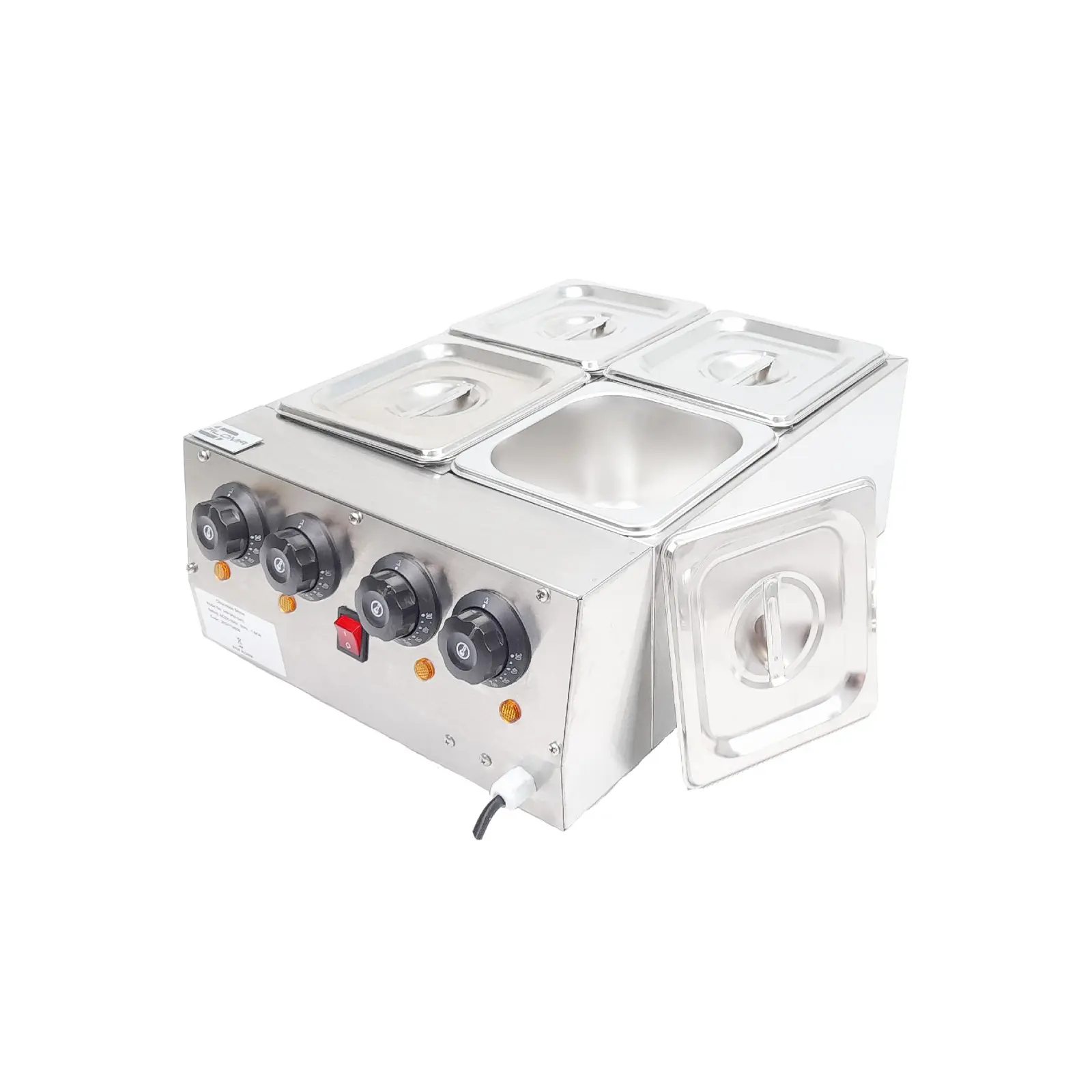 Chocolate Dip Warmer Stove - 4 DIVISION