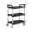3 Tier Plastic Tea Trolley