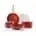 VIRAL 12-Piece Non-Stick Cookware Set With Detachable Handles – CHERRY RED