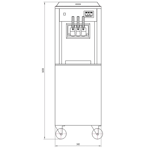 BEIQI - Advanced Soft-Serve Machine Solution With Air-Pump & Pre-Cooling (BQ333PA) - Image 3