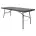 Black Steel Folding Table 1800mm - Xtra Heavy Duty