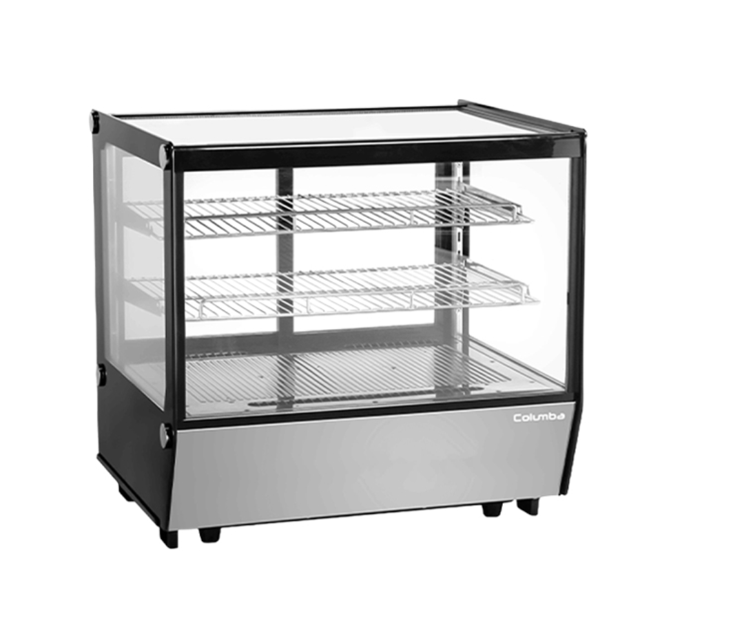 900mm Flat Glass Display Fridge - Tabletop