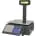 TERAOKA Digital Printing Scale 15kg/5g With Double Pole Display