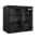 Back Bar Cooler - 2-Door Sliding - Black With Black Interior