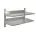 Double Stainless Steel Wall Shelving - 900MM X 300MM