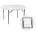 Round Plastic Folding Table 10-12 Seater