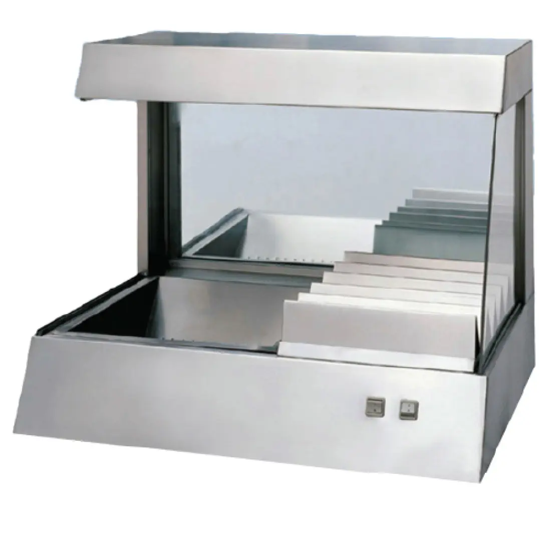 Chip Dump With Stacking Station