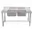 GATTO 1650mm Double Bowl Prep Sink - 1mm 304 Grade