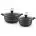 Cook-It Wok Style Deep Pot With Glass Lid - Choose Size