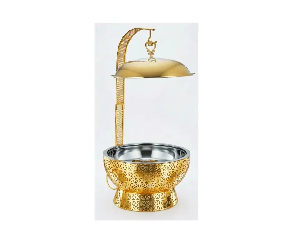Oriental Hanging Chafing Dish- Various Colours - Image 4