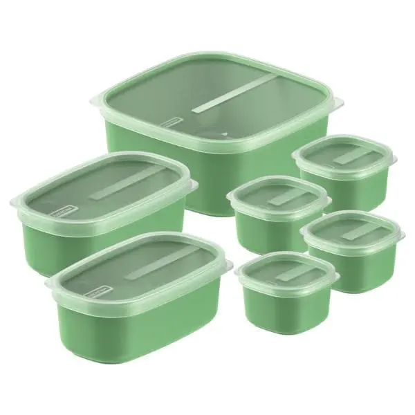 Tramontina 7PC Polypropylene Containers With Transparent Lids