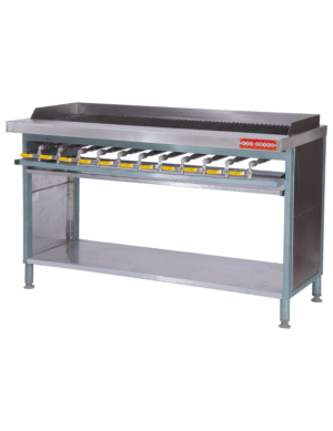 8 Burner Gas Flame Griller