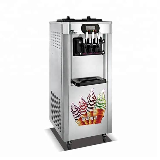 3 FLAVOR FLOOR MODEL ICE CREAM MACHINE Boss Catering Equipment