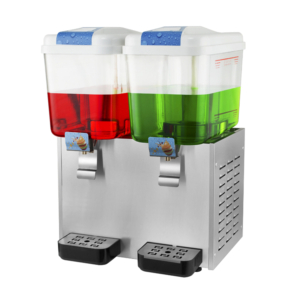 Double Barrel Juice Dispenser Machine