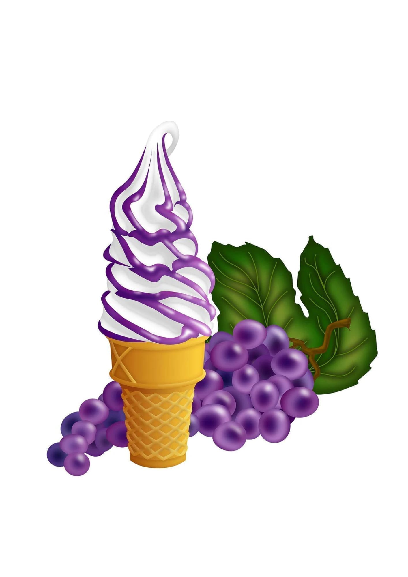 Ice Cream Powder Mix Grape 2kg Boss Catering Equipment Ice Cream Powder Mix Grape 2kg Boss Catering Equipment