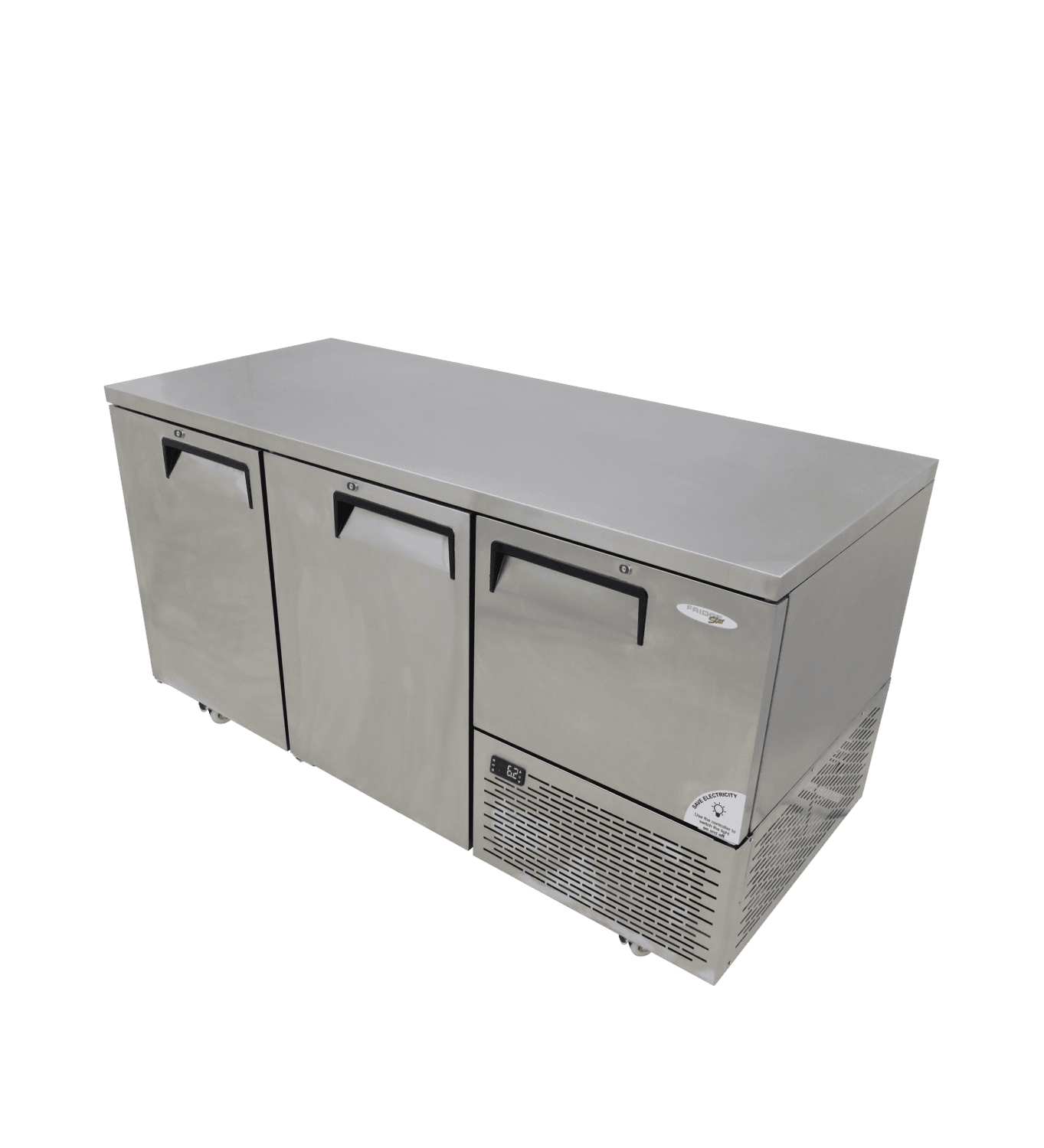 Fridgestar Underbar Cooler 2.5 Door Steel Doors Boss Catering