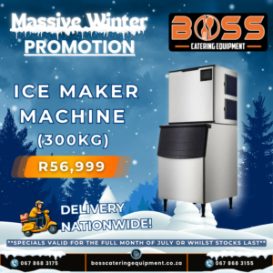 Ice Maker Machine 300kg - (Bin Included) *WINTER SPECIAL*