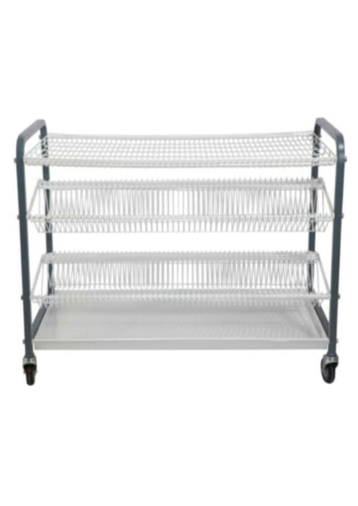 Mobile Floor Standing Crockery Rack / Dish Rack- (300 Piece - 106 Large ...
