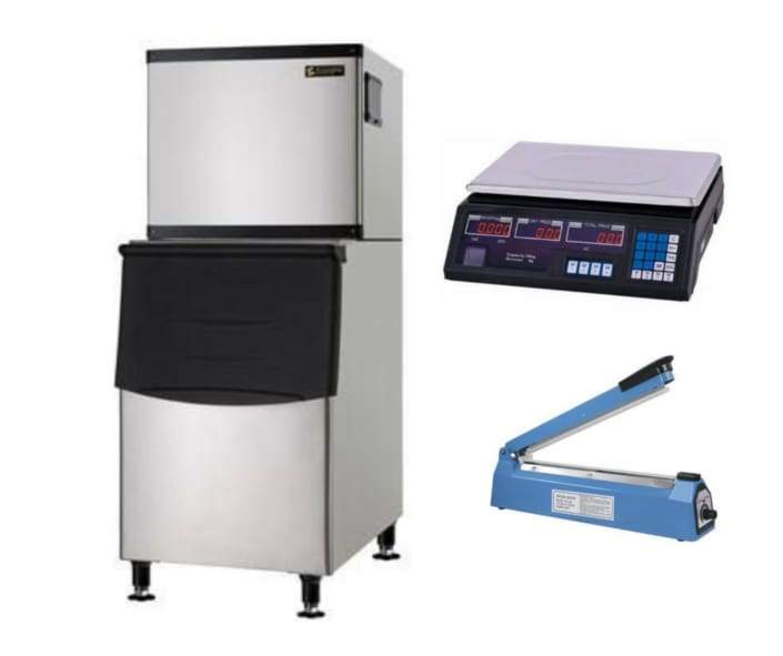 Ice Machine Combo (150kg) - Boss Catering Equipment