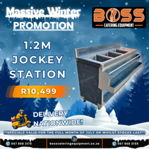 1.2m Jockey Station - Double Rail *WINTER SPECIAL*