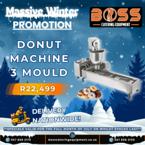 Semi-automatic Doughnut Donut Machine 3 Mould *WINTER SPECIAL*