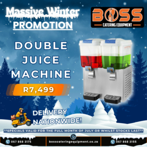 Double Barrel Juice Dispenser Machine *WINTER SPECIAL*