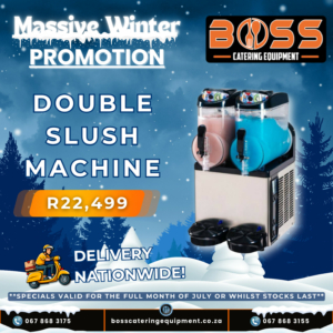 2-barrel (Double) Slush Puppy Machine *WINTER SPECIAL*