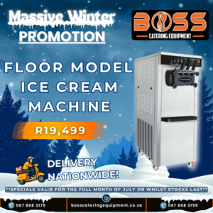 3 Flavor Floor Model Ice Cream Machine - *WINTER SPECIAL* -