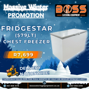 CF590 Fridgestar Chest Freezer - 579LT *WINTER SPECIAL*