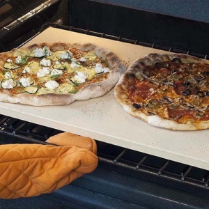 2 Tray Pizza Oven With Ceramic Plates - Image 2