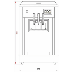 BEIQI - Soft Serve Machine Table Model - Image 2