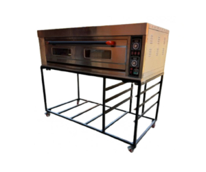 1 Deck 2 Tray Electric Oven + STAND - Image 2