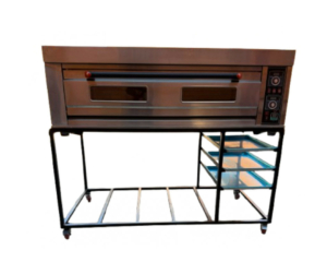 1 Deck 2 Tray Electric Oven + STAND - Image 3