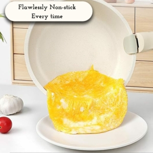 VIRAL 12-Piece Non-Stick Cookware Set With Detachable Handles – VANILLA CREAM - Image 3