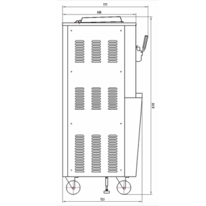 BEIQI - Advanced Soft-Serve Machine Solution With Air-Pump & Pre-Cooling (BQ323PA) - Image 2
