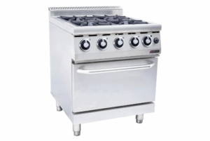 Anvil 4 Burner Stove With Oven - Flame Failure