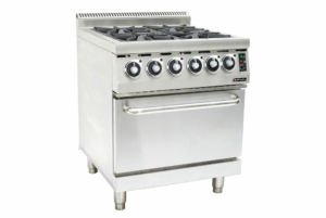 Anvil 4 Burner Stove With Oven - Flame Failure