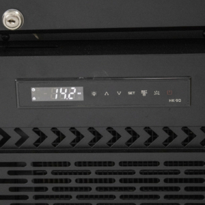 *POLARCAB* Upright Freezer - SLIM LINE BLACK - Image 3
