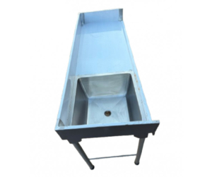 Single Bowl Sink 1700mm - FULL SIDED SPLASHBACKS - Image 2
